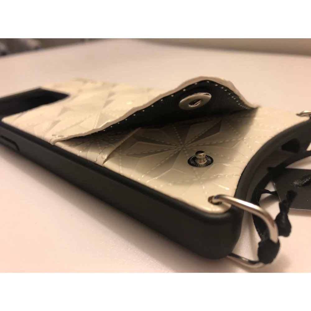 Bandolier Plain Leather Logo IPhone 13 IPhone 13 Pro IPhone 13 Pro Max For Women White/silver X Iphone 13 8 Bandolier Plain Leather Logo IPhone 13 IPhone 13 Pro IPhone 13 Pro Max For Women White/silver X Iphone 13 - Image 8