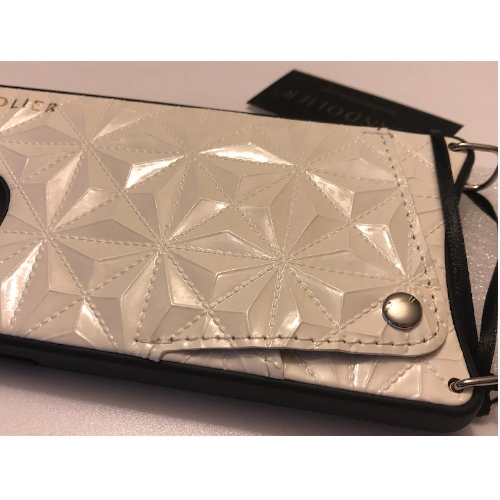 Bandolier Plain Leather Logo IPhone 13 IPhone 13 Pro IPhone 13 Pro Max For Women White/silver X Iphone 13 9 Bandolier Plain Leather Logo IPhone 13 IPhone 13 Pro IPhone 13 Pro Max For Women White/silver X Iphone 13 - Image 9