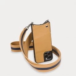 Bandolier 2021-22FW Leather IPhone X IPhone XS IPhone XS Max IPhone XR Logo For Women Goldenrod/navy/silver X Iphone 12/12pro -Bandolier Online Shop org 6294