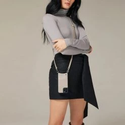 Bandolier EMMA Plain Leather IPhone 8 IPhone 8 Plus IPhone X IPhone XS Logo For Women Primrose/silver X Iphone X/xs -Bandolier Online Shop org 6319