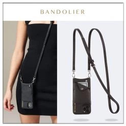 Bandolier EMMA Street Style Plain IPhone 8 IPhone 8 Plus IPhone X IPhone XS For Women Black/gold X Iphone 13 Pro -Bandolier Online Shop org 6325