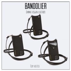 Bandolier EMMA Street Style Plain IPhone 8 IPhone 8 Plus IPhone X IPhone XS For Women Black/pewter X Iphone 13 Pro