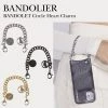 Bandolier Heart Unisex Chain Bridal Tech Accessories For Women Gold/gold X One Size