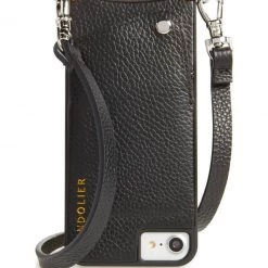 Bandolier EMMA Plain Leather Accessories For Women New Black X Xs/x