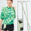 Bandolier 2020 Cruise Unisex Street Style Plain Leather IPhone 8 IPhone 8 Plus For Women Mist Green/ Silver X Iphonexs/x