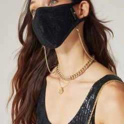 Bandolier 2021 Cruise Street Style Face Masks For Women Black/gold X One Size -Bandolier Online Shop org 6403