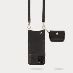 Bandolier Leather Smart Phone Cases For Women Black /silver X Air Pod Pro 18 Bandolier Leather Smart Phone Cases For Women Black /silver X Air Pod Pro -Bandolier Online Shop org 6447