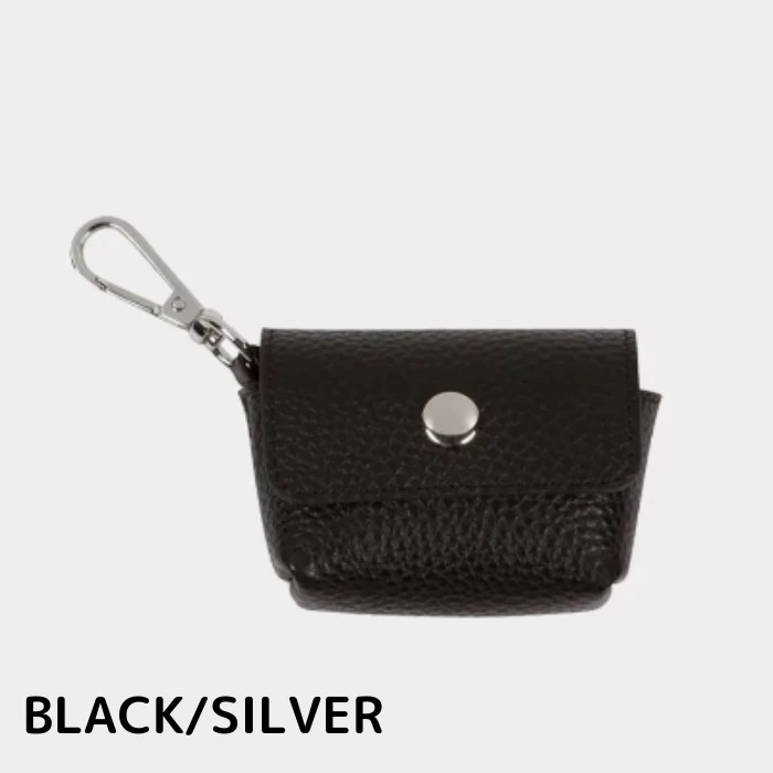 Bandolier Leather Smart Phone Cases For Women Black /silver X Air Pod Pro 7 Bandolier Leather Smart Phone Cases For Women Black /silver X Air Pod Pro - Image 7