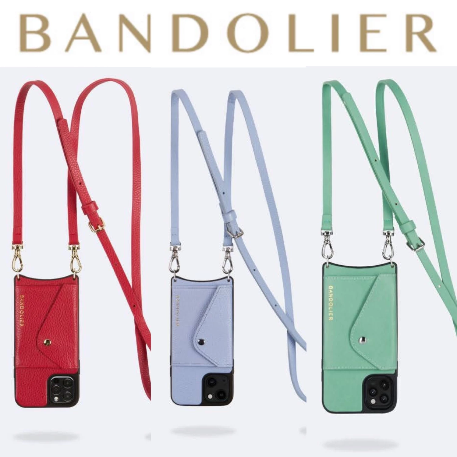 Bandolier Unisex Leather Logo IPhone 13 Mini IPhone 13 Pro For Women Light Jade X Iphone12 1 Bandolier Unisex Leather Logo IPhone 13 Mini IPhone 13 Pro For Women Light Jade X Iphone12