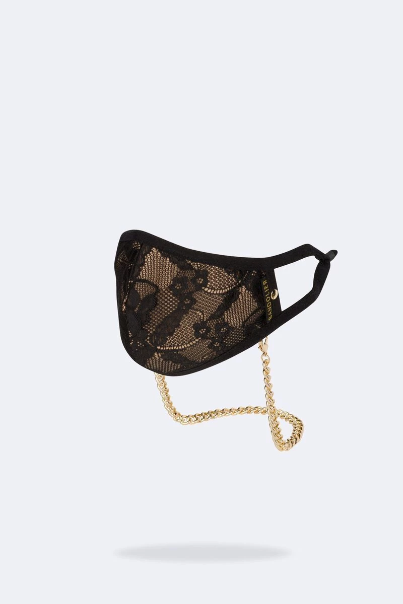 Bandolier 2021 Cruise Street Style Face Masks For Women Black/gold X One Size 2 Bandolier 2021 Cruise Street Style Face Masks For Women Black/gold X One Size - Image 2