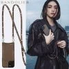 Bandolier 2020-21FW Unisex Street Style Plain Leather IPhone 8 IPhone 8 Plus For Women Dark Taupe/silver X Iphonexs/x