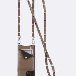 Bandolier 2020-21FW Unisex Street Style Plain Leather IPhone 8 IPhone 8 Plus For Women Dark Taupe/silver X Iphonexs/x 13 Bandolier 2020-21FW Unisex Street Style Plain Leather IPhone 8 IPhone 8 Plus For Women Dark Taupe/silver X Iphonexs/x -Bandolier Online Shop org 6540