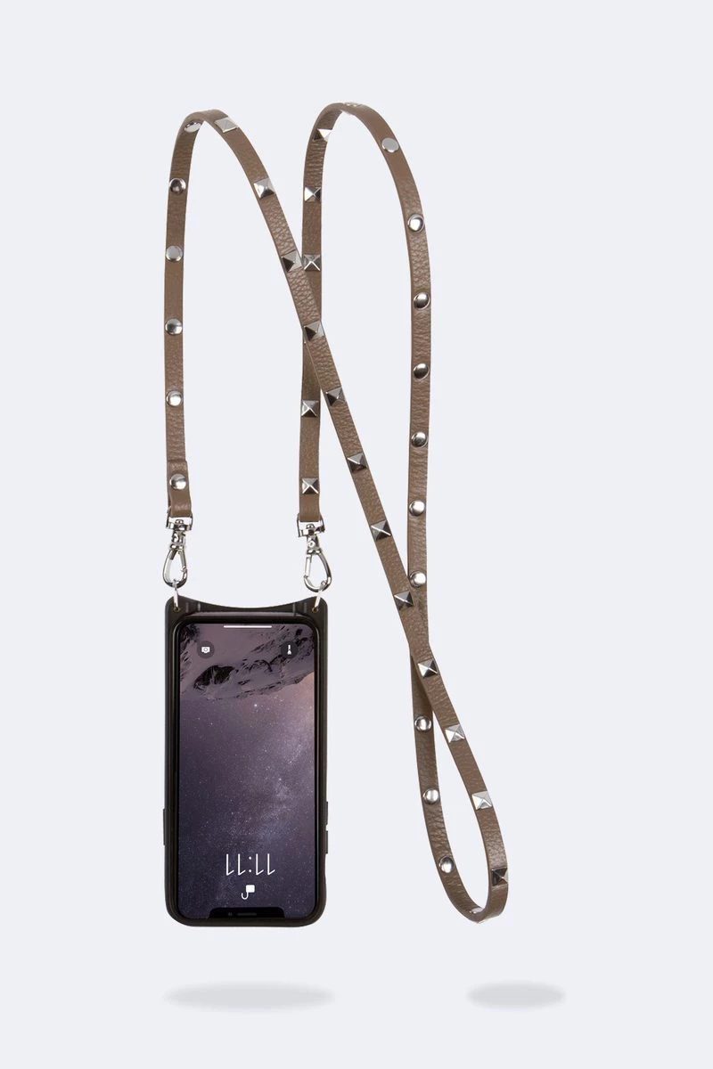 Bandolier 2020-21FW Unisex Street Style Plain Leather IPhone 8 IPhone 8 Plus For Women Dark Taupe/silver X Iphonexs/x 7 Bandolier 2020-21FW Unisex Street Style Plain Leather IPhone 8 IPhone 8 Plus For Women Dark Taupe/silver X Iphonexs/x - Image 7