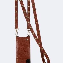 Bandolier 2020 Cruise Unisex Street Style Plain Leather IPhone 8 IPhone 8 Plus For Women Spice/gold X Iphonexs/x -Bandolier Online Shop org 6568