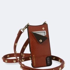 Bandolier 2020 Cruise Unisex Street Style Plain Leather IPhone 8 IPhone 8 Plus For Women Spice/gold X Iphonexs/x -Bandolier Online Shop org 6571