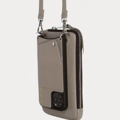 Bandolier EMMA 2021 SS Plain Leather IPhone 8 IPhone 8 Plus IPhone X IPhone XS For Women Black/pewter X Iphone 11 Pro Max -Bandolier Online Shop org 660