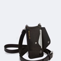 Bandolier 2020 Cruise Unisex Street Style Plain Leather IPhone 8 IPhone 8 Plus For Women Black/silver X Iphonexs/x -Bandolier Online Shop org 6605