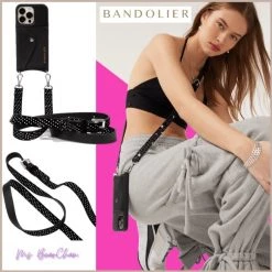 Bandolier Leather IPhone X IPhone XS IPhone XS Max Logo IPhone 11 Pro For Women Black/silver X ⑤iphone 12 Pro Max