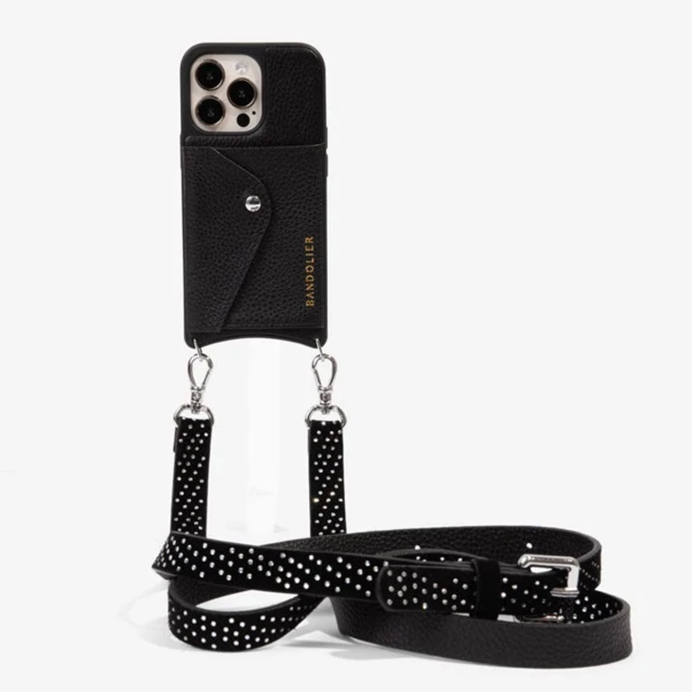 Bandolier Leather IPhone X IPhone XS IPhone XS Max Logo IPhone 11 Pro For Women Black/silver X ⑤iphone 12 Pro Max 2 Bandolier Leather IPhone X IPhone XS IPhone XS Max Logo IPhone 11 Pro For Women Black/silver X ⑤iphone 12 Pro Max - Image 2