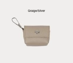 Bandolier Flower Patterns Leopard Patterns Plain Leather For Women Gray/ Slv X Airpod Regular -Bandolier Online Shop org 6649