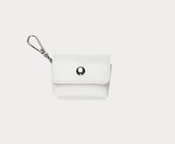 Bandolier Flower Patterns Leopard Patterns Plain Leather For Women Gray/ Slv X Airpod Regular -Bandolier Online Shop org 6653