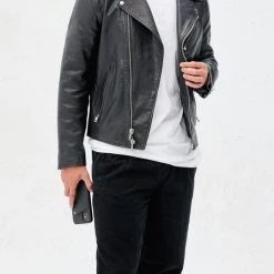 Bandolier 2019-20FW Unisex Plain Leather IPhone 8 IPhone 8 Plus IPhone X For Men Black/pewter X Iphone X/xs -Bandolier Online Shop org 6676