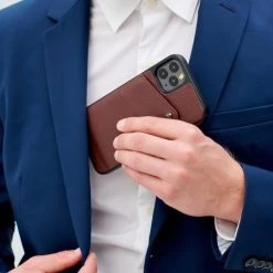 Bandolier 2019-20FW Unisex Plain Leather IPhone 8 IPhone 8 Plus IPhone X For Men Black/pewter X Iphone X/xs -Bandolier Online Shop org 6685