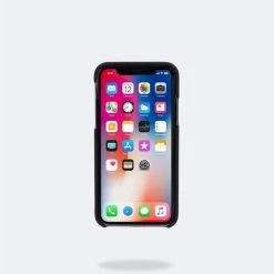 Bandolier 2019-20FW Unisex Plain Leather IPhone 8 IPhone 8 Plus IPhone X For Men Black/pewter X Iphone X/xs -Bandolier Online Shop org 6689