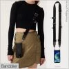 Bandolier Blended Fabrics Plain Leather IPhone 13 IPhone 13 Mini For Women Black X Iphone 13 Pro Max