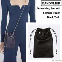 Bandolier Plain Leather Bridal Smart Phone Cases For Women