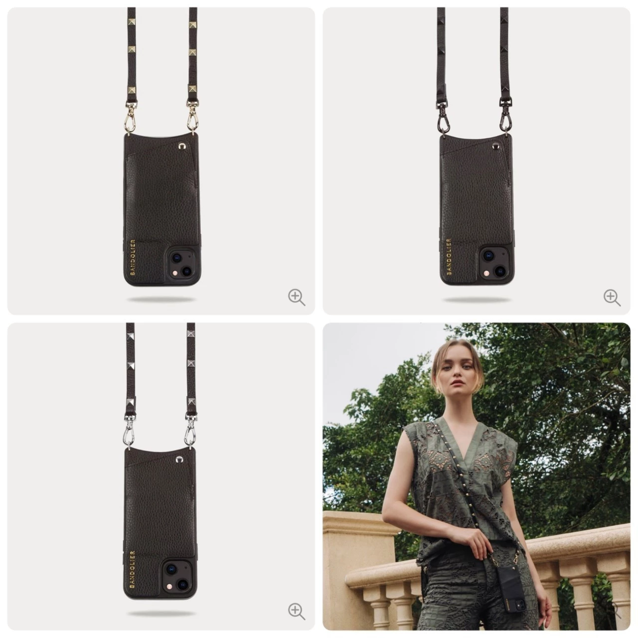 Bandolier SARAH Studded IPhone 8 IPhone 8 Plus IPhone X IPhone XS For Women Black× Black X Iphone Xs Max 2 Bandolier SARAH Studded IPhone 8 IPhone 8 Plus IPhone X IPhone XS For Women Black× Black X Iphone Xs Max - Image 2