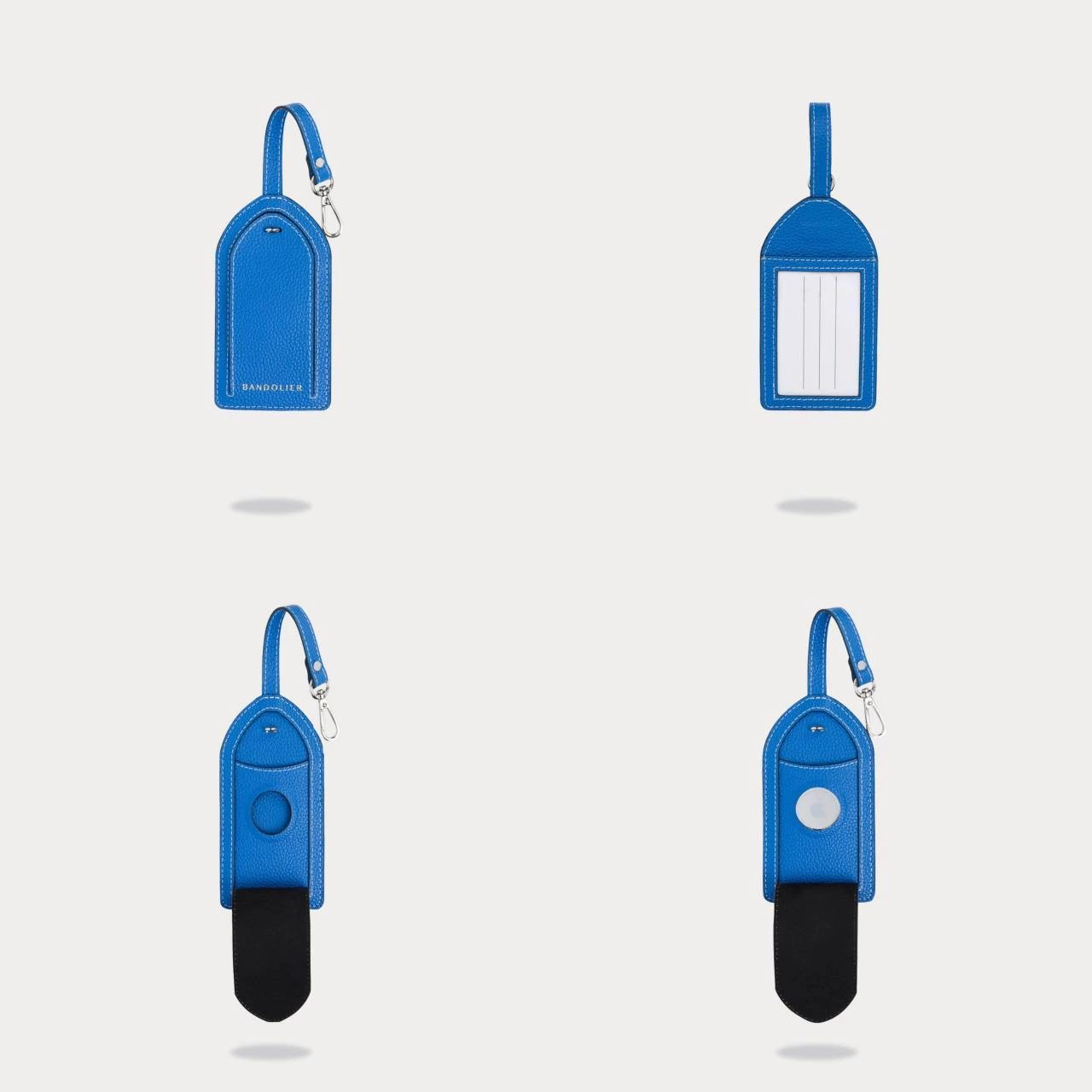 Bandolier Unisex Plain Leather Logo Accessories For Women Poppy Red/gold X One Size 14 Bandolier Unisex Plain Leather Logo Accessories For Women Poppy Red/gold X One Size - Image 14