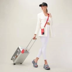 Bandolier Unisex Plain Leather Logo Accessories For Women Poppy Red/gold X One Size 35 Bandolier Unisex Plain Leather Logo Accessories For Women Poppy Red/gold X One Size -Bandolier Online Shop org 6777