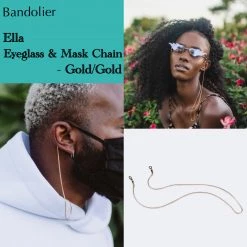 Bandolier Unisex Chain Accessories For Women Gold/gold X One Size