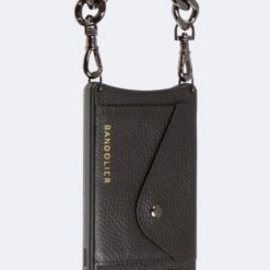 Bandolier Chain Plain Leather Logo IPhone 11 Pro IPhone 11 Pro Max For Women Black/gold X Iphone 12 / 12 Pro -Bandolier Online Shop org 6832