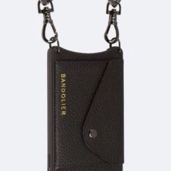 Bandolier Chain Plain Leather Logo IPhone 11 Pro IPhone 11 Pro Max For Women Black/gold X Iphone 12 / 12 Pro -Bandolier Online Shop org 6835