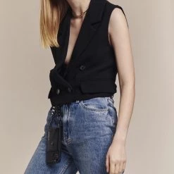 Bandolier Chain Plain Leather Logo IPhone 11 Pro IPhone 11 Pro Max For Women Black/gold X Iphone 12 / 12 Pro -Bandolier Online Shop org 6840