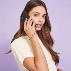 Bandolier 2019 SS Street Style Plain IPhone 8 IPhone 8 Plus IPhone X IPhone XS For Women Black/pewter X Iphone Xs/max -Bandolier Online Shop org 6850