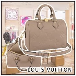 Louis Vuitton MONOGRAM EMPREINTE 2021-22FW Speedy Bandoulière 25 (M59273) For Women Gray (inventory Confirmation Required) X One Size