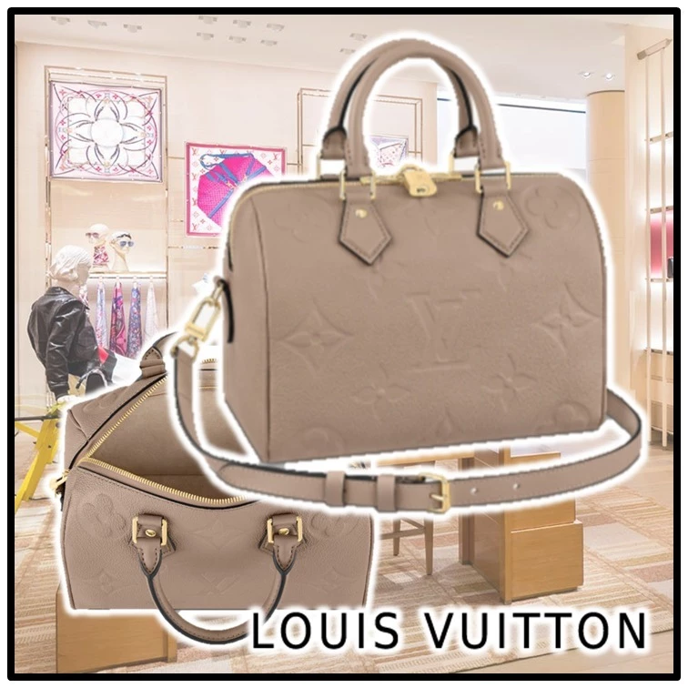 Louis Vuitton MONOGRAM EMPREINTE 2021-22FW Speedy Bandoulière 25 (M59273) For Women Gray (inventory Confirmation Required) X One Size 1 Louis Vuitton MONOGRAM EMPREINTE 2021-22FW Speedy Bandoulière 25 (M59273) For Women Gray (inventory Confirmation Required) X One Size