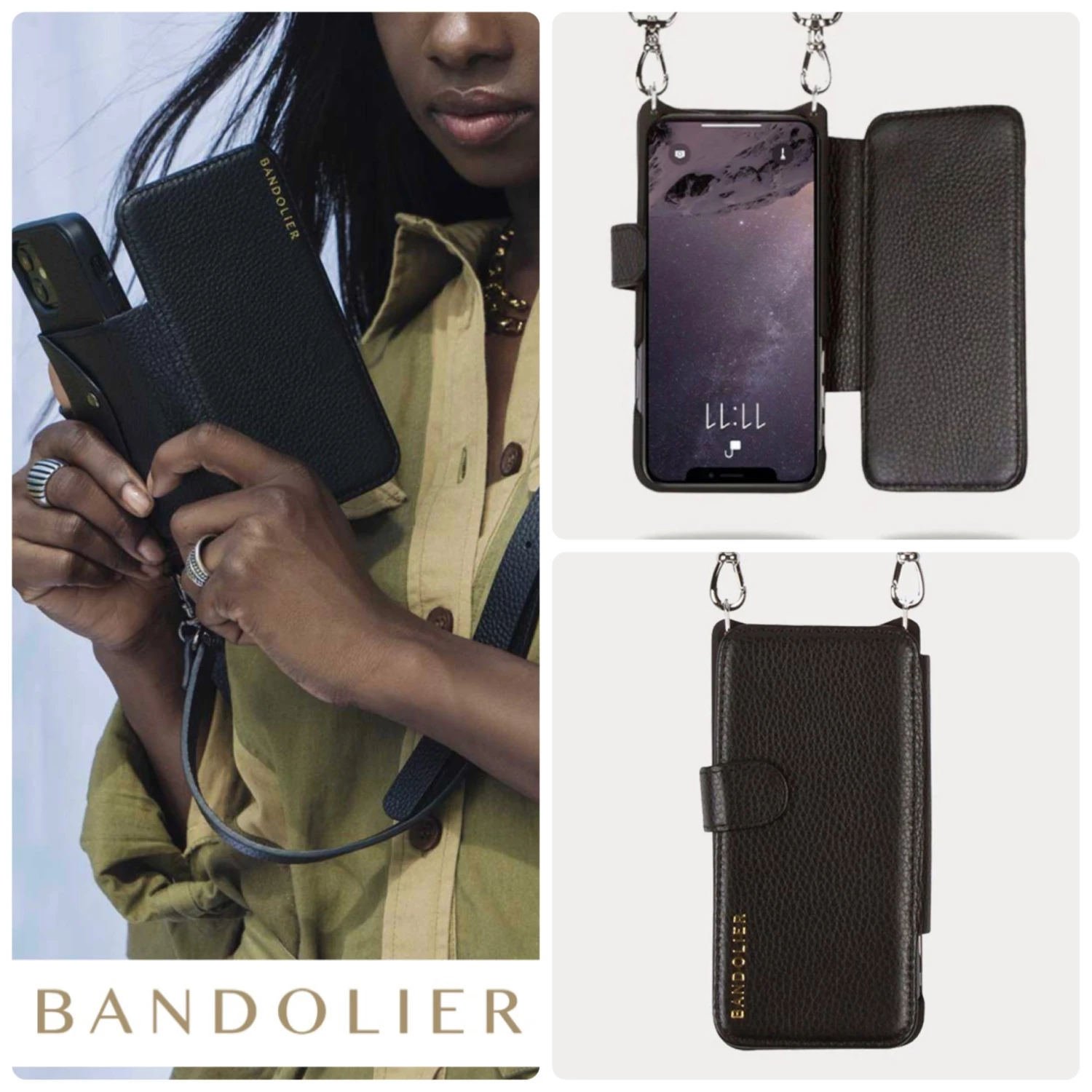 Bandolier Plain Leather IPhone 8 IPhone 8 Plus IPhone X IPhone XS For Women Black/gold X Iphone 11 Pro 1 Bandolier Plain Leather IPhone 8 IPhone 8 Plus IPhone X IPhone XS For Women Black/gold X Iphone 11 Pro