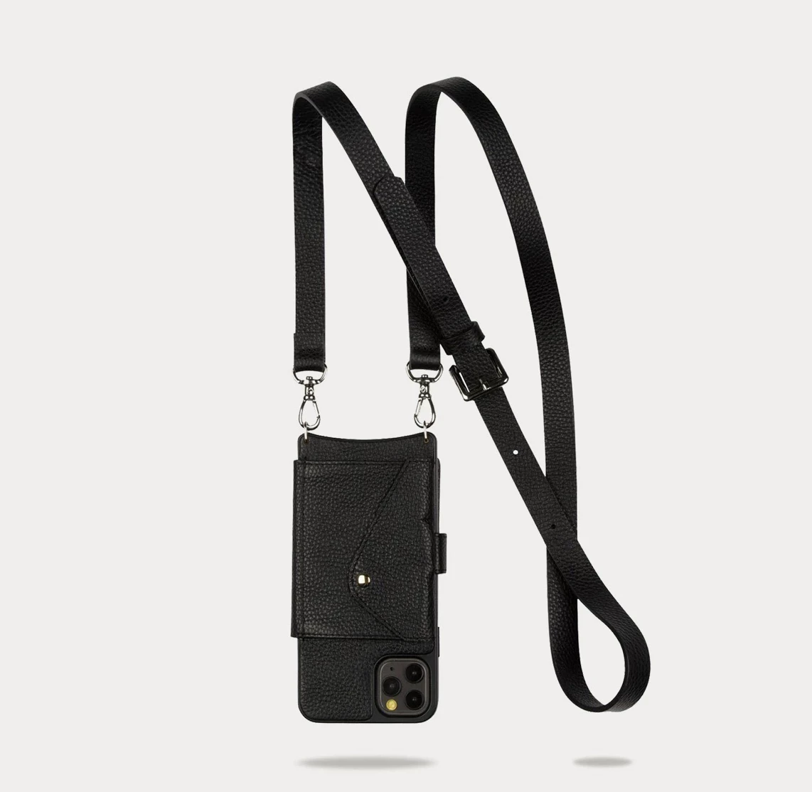 Bandolier Plain Leather IPhone 8 IPhone 8 Plus IPhone X IPhone XS For Women Black/gold X Iphone 11 Pro 7 Bandolier Plain Leather IPhone 8 IPhone 8 Plus IPhone X IPhone XS For Women Black/gold X Iphone 11 Pro - Image 7