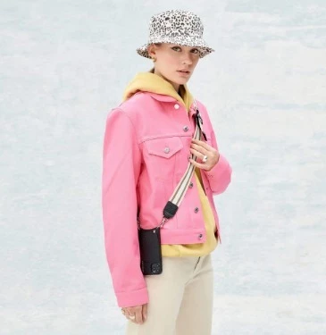 Bandolier Plain Leather Logo Smart Phone Cases For Women Pink/white/silver X One Size 6 Bandolier Plain Leather Logo Smart Phone Cases For Women Pink/white/silver X One Size - Image 6