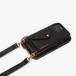 Bandolier 2020-21FW Chain Plain Leather IPhone 8 IPhone 8 Plus IPhone X For Women Black/airpod Pro X Iphone 876 Plus -Bandolier Online Shop org 6910