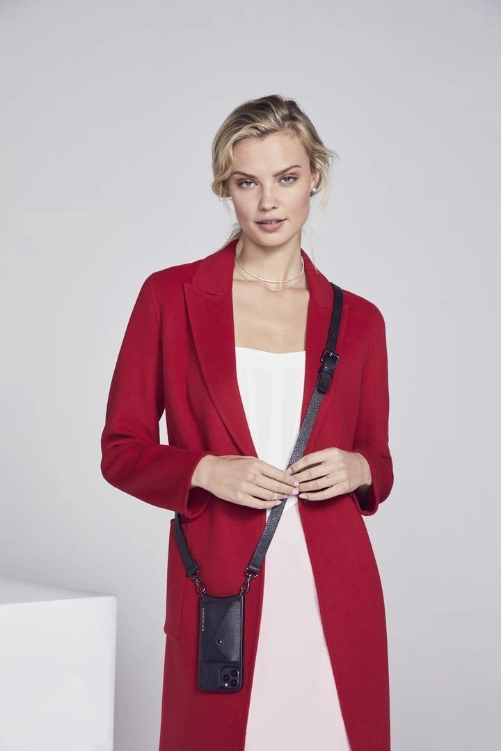 Bandolier 2020 Cruise Unisex Street Style Plain Leather IPhone 8 IPhone 8 Plus For Women Black/pewter X Iphonexs/x 14 Bandolier 2020 Cruise Unisex Street Style Plain Leather IPhone 8 IPhone 8 Plus For Women Black/pewter X Iphonexs/x - Image 14