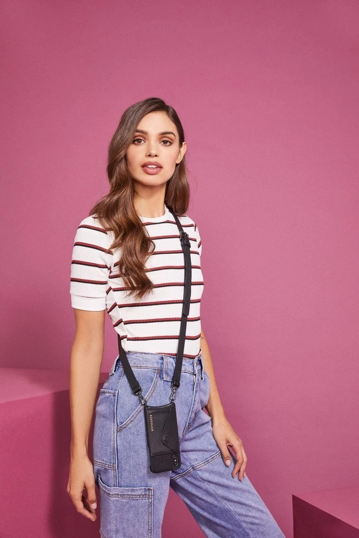 Bandolier 2020 Cruise Unisex Street Style Plain Leather IPhone 8 IPhone 8 Plus For Women Black/pewter X Iphonexs/x 17 Bandolier 2020 Cruise Unisex Street Style Plain Leather IPhone 8 IPhone 8 Plus For Women Black/pewter X Iphonexs/x - Image 17