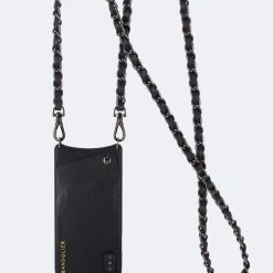 Bandolier 2020 Cruise Unisex Street Style Plain Leather IPhone 8 IPhone 8 Plus For Women Black/pewter X Iphone6/7/8plus -Bandolier Online Shop org 7004