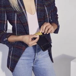 Bandolier 2020 Cruise Unisex Street Style Plain Leather IPhone 8 IPhone 8 Plus For Women Black/pewter X Iphone6/7/8plus -Bandolier Online Shop org 7011