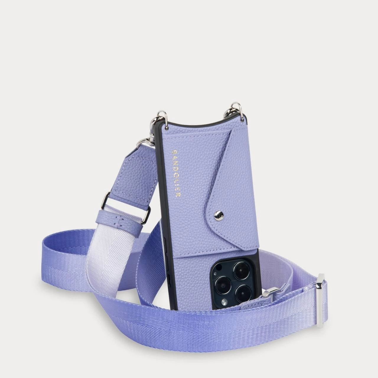 Bandolier Plain Leather IPhone 13 IPhone 13 Mini IPhone 13 Pro For Women Lavender/silver X Iphone 12 Pro Max 6 Bandolier Plain Leather IPhone 13 IPhone 13 Mini IPhone 13 Pro For Women Lavender/silver X Iphone 12 Pro Max - Image 6