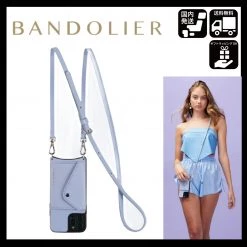 Bandolier Unisex Plain Leather Logo IPhone 13 IPhone 13 Mini For Women Periwinkle X Iphone13pro